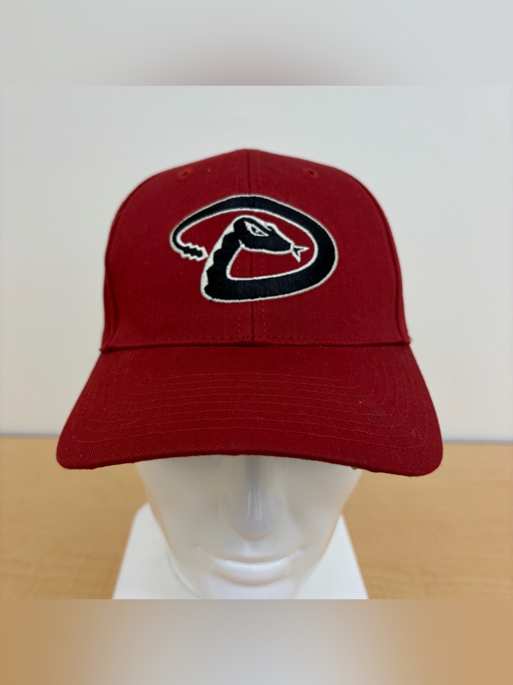 Arizona Diamondbacks 47 Brand MLB Alternate Primary Logo Red Adjustable Hat Cap
